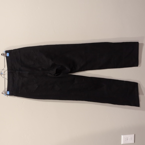 SHEIN Black Straight Relaxed Ripped Knees High Rise Skinny Jeans Size XS - Picture 8 of 11